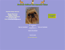 Tablet Screenshot of griffsandchins.com